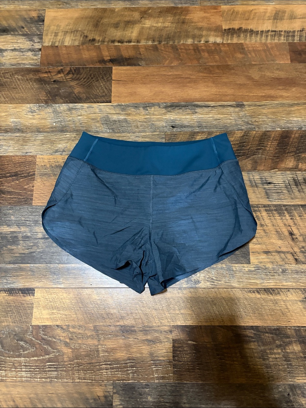 Athleta Women’s Athletic Running Shorts teal/blue